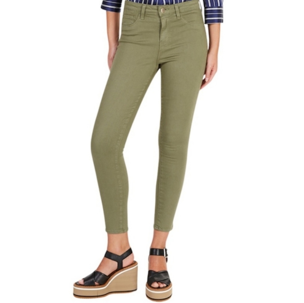 L'Agence Olive Green Skinny Jean's size 25